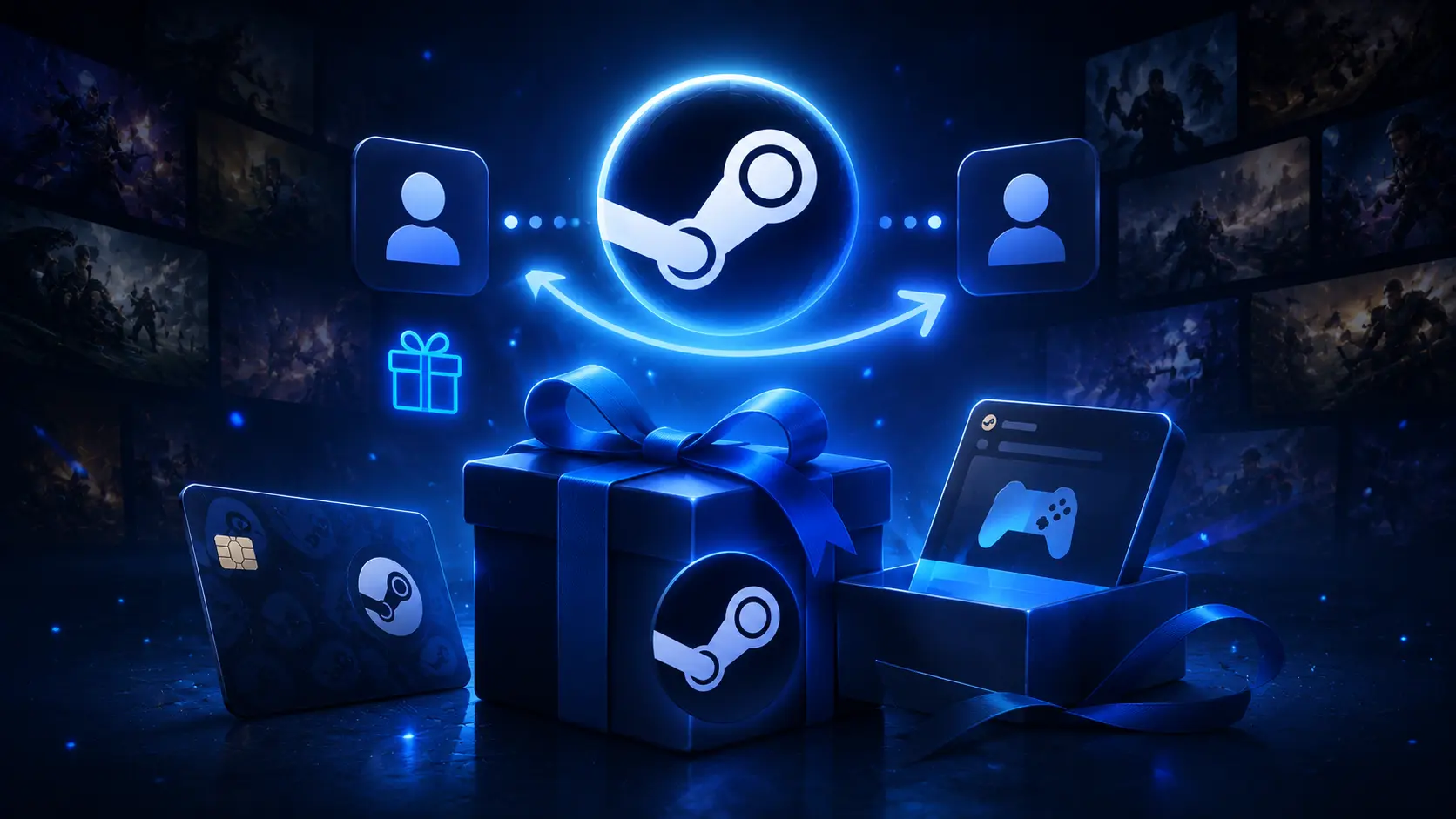 Как купить игру в Steam подарком (гифтом) в 2026 году