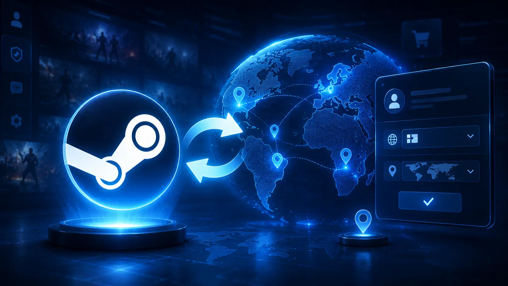 Как сменить регион аккаунта Steam в 2026 году
